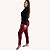 Pijama Feminino Manga Longa Xadrez - Imagem 3
