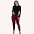 Pijama Feminino Manga Longa Xadrez - Imagem 1