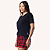 Pijama Feminino Verão Xadrez Vermelho - Imagem 7