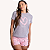 Pijama Feminino Curto Coração Mescla - Imagem 1