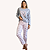 Pijama Feminino Manga Longa Mescla - Imagem 1