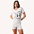 Pijama Feminino Verão Cat Mescla - Empório do Algodão - Imagem 1