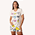 Pijama Feminino Coração Off 100% Algodão - Imagem 1