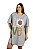 Camisetão Flor Mescla Feminino - Empório do Algodão - Imagem 1