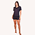 Pijama Feminino Poa Preto Verão - Imagem 4