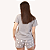 Pijama Feminino Manga Curta Ovelha - Imagem 4