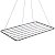 VARAL ALUMINIO TETO 1,40M X 0,60CM PHENIX - Imagem 1