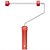 SUPORTE ROLO 23 CM C/BUCHA PRESSAO ROMA - Imagem 1