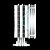 Gamdias - Cooler Boreas E1-410 ARGB Intel e AMD 120mm TDP 130 Watts BRANCO - Imagem 3