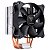 Gamdias - Cooler Boreas E1-410 Mono 120mm 4 Heatpipes Intel e AMD - Preto - Imagem 1