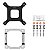 DeepCool - Cooler Gammaxx AG400 ARGB 120mm 220w TDP Branco - Imagem 6