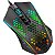 Redragon - Mouse Gamer Memeanlion Honeycomb RGB 12400 Dpi 7 Botões USB Preto (M809-K) - Imagem 4