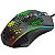 Redragon - Mouse Gamer Memeanlion Honeycomb RGB 12400 Dpi 7 Botões USB Preto (M809-K) - Imagem 5
