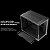 Liketec - Gabinete Gamer Aquário MADNESS Matx, MiniTower,Vidro Curvo, Preto (sem fans) Cubo Design LC-CB3X2-MADNESS-2072 - Imagem 7