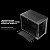 Liketec - Gabinete Gamer Aquário MADNESS Matx, MiniTower,Vidro Curvo, Preto (sem fans) Cubo Design LC-CB3X2-MADNESS-2072 - Imagem 6
