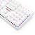 Redragon - Teclado Óptico Gamer SURARA PRO Rgb Branco - Switch Vermelho (K582W-RGB-PRO) - Imagem 1