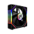 Gamdias - Kit com 3 Fans AEOLUS P2 Reverse c/ Controladora ARGB Preto (P2-1203U) - Imagem 5