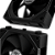 Gamdias - Kit com 3 Fans AEOLUS P2 Reverse c/ Controladora ARGB Preto (P2-1203U) - Imagem 4