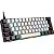 Teclado Gamer Mecânico Gamdias AURA GK2 ABNT 2 Switch Blue 60% - Branco e Preto - Imagem 2