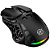 Mouse Gamer Kalkan DRAUGR 12000 Dpi Switche Huano Preto - KLK00009 - Imagem 1