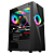 Gabinete Gamer Kalkan MUSPEL Sem Fans Preto (KLK00035) - Imagem 1