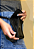 Bolsa Cintura Unissex Não é Segredo Preto 15x10x3 - Imagem 3