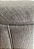 Puff Redondo Baú Não é Segredo Debrum Linho Cinza 54x60 NS0605 - Imagem 2