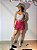 Shorts Saia Pink Texas Ranch Jeans - Imagem 1