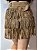 Shorts Saia Marrom Claro Texas Ranch Jeans - Imagem 4