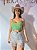 Cropped Feminino Verde c/ Bojo e Brilhos Texas Ranch - Imagem 1