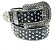 Cinto Western Plus Size Preto & Prata Texas Ranch - Imagem 1