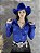 Body Camisa Cirrê Blue Basic Texas Ranch - Imagem 3