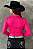 Body Camisa Cirrê Pink Basic Texas Ranch - Imagem 2