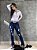 Calça Jeans Azul Stoned Texas Ranch Jeans - Imagem 1