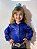 Body Camisa Infantil Blue Bordado Texas Ranch - Imagem 1