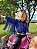 Body Camisa Infantil Azul All Pink Texas Ranch - Imagem 1