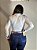 Body Camisa Cirrê Branco Bordado Pink Texas Ranch - Imagem 2