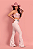 Calça Jeans White Pink Cruz - Imagem 2