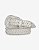 Cinto Plus Size Glitter c/ Pedras Branco - Imagem 1