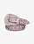 Cinto Plus Size Glitter Pink c/ Pedras Furta-cor - Imagem 1