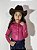 Body Camisa Infantil Pink Basic - Imagem 1