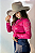 Body Camisa Essence Pink Texas Ranch Jeans - Imagem 4
