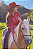 Body Camisa Red Glamour C/ Franjas & Strass Texas Ranch TR95 - Imagem 1