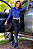 Calça Jeans Bordada Nossa Senhora Aparecida Blue Strass TR101 - Imagem 4