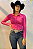 Body Cirrê Pink & Verde Neon Bordado TR107 - Imagem 1
