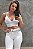 Cropped Couro Branco Texas Ranch Jeans TR40 - Imagem 3