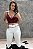 Cropped Couro Bordô Texas Ranch Jeans TR41 - Imagem 1