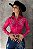 Body Camisa Cirrê Rosa Love Horse Texas Ranch TR119 - Imagem 2