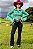 Body Camisa Cirrê Green Iridescent Franjas TR126 - Imagem 4