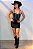 Vestido Country Black Franjas Strass Texas Ranch Ref. TR045 - Imagem 1